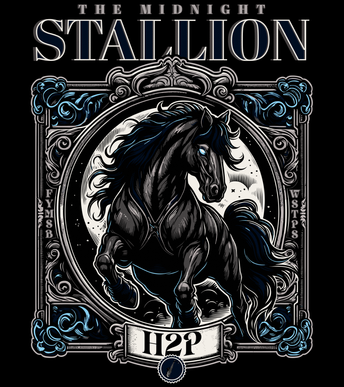 The Midnight Stallion-LIMITED EDITION HALLOWEEN DESIGN